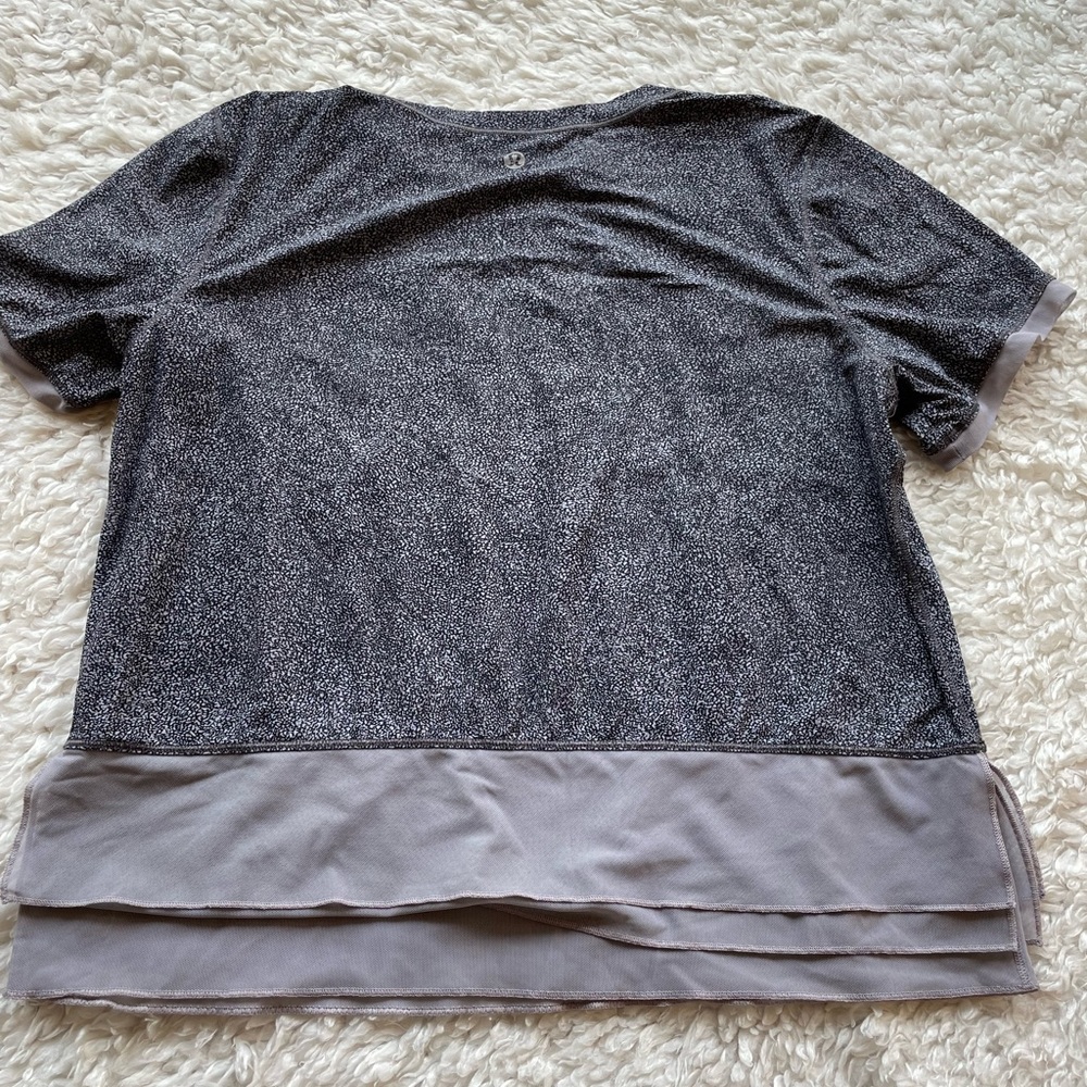 Lululemon Ruffle Athletic Top